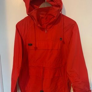 Baysport womens rain jacket, red